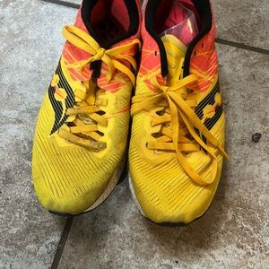 Yellow and Orange Saucony